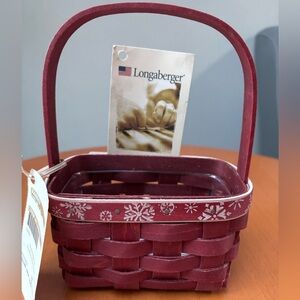 Longaberger small basket